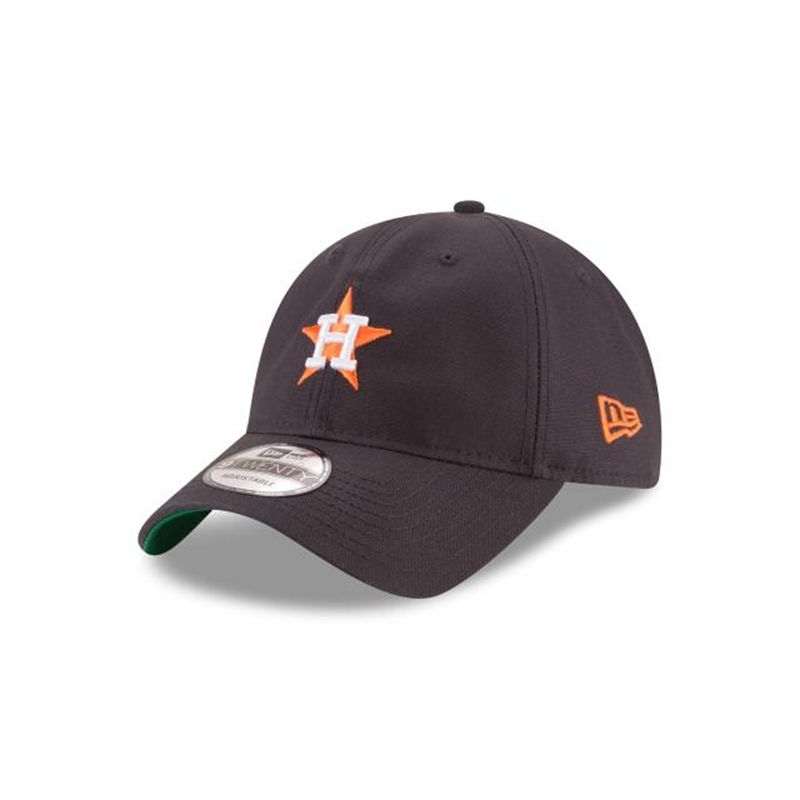 MLB Houston Astros Waxed Cooperstown 9Twenty Adjustable (UQL2799) - Blue New Era Caps